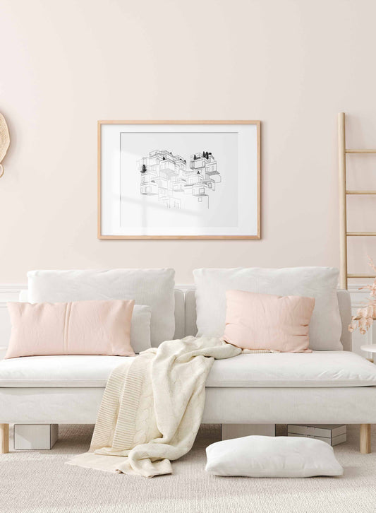 Habitat 67 Sketch, Poster