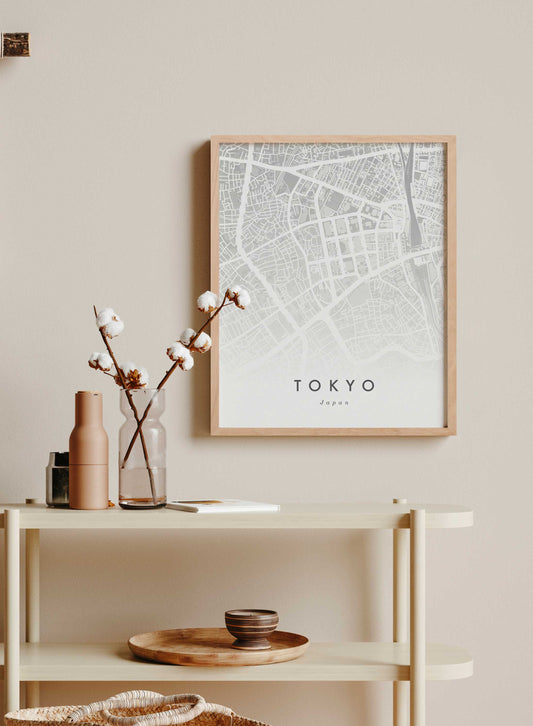 Tokyo Map, Poster