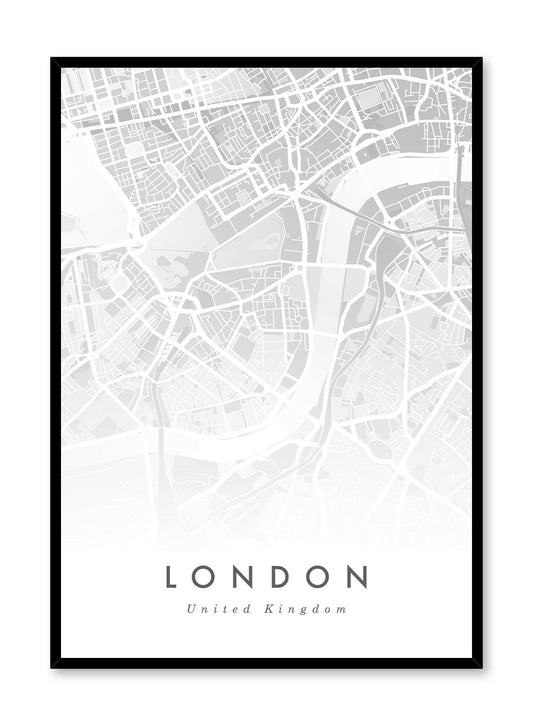 London Map, Poster