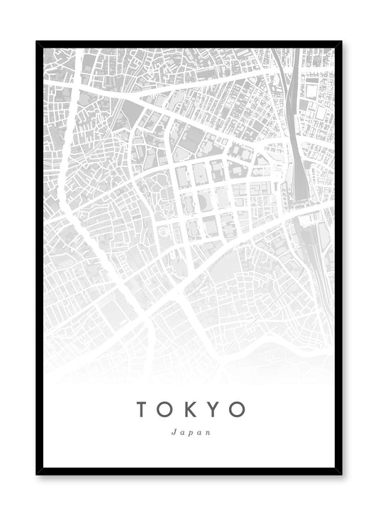Tokyo Map, Poster
